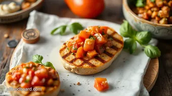 Grilled Chicken Bruschetta Delight