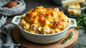 Bake Cheesy Chicken Comfort Food Casserole