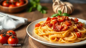 Chilled Bacon Tomato Pasta Delight Recipe