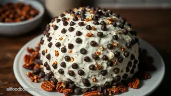 Easy Chocolate Chip Cheese Ball: A Sweet Treat Everyone Loves recipe card
