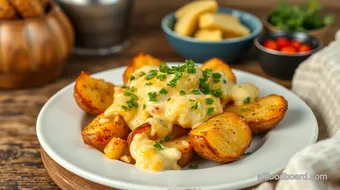 Baked Cheesy Potatoes with Creamy Goodness