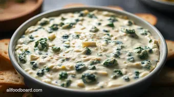 Easy & Creamy Spinach Artichoke Dip No Mayo: My Favorite Recipe recipe card