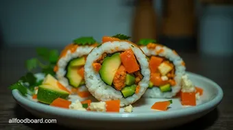 Fiesta Sushi Roll: A Delicious Mexican Sushi Roll Recipe recipe card