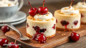 Fried Cherry Cheesecake Treats in 40 Minutes