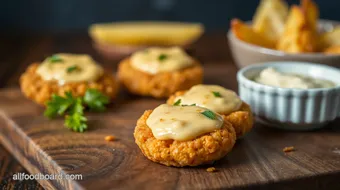 Fried Rattlesnake Bites with Spicy Cheese