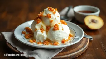 Fried Vanilla Ice Cream with Crunchy Bliss