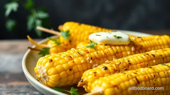 Grilled Corn with Spicy Atchar Butter