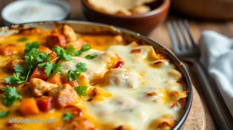 Bake Chicken Fajitas in Cheesy Casserole