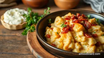 Bake Chicken Casserole with Turkey Bacon