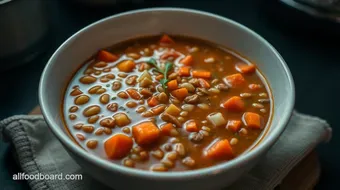 Hearty Lentil Soup: A Nourishing Hug in a Bowl recipe card
