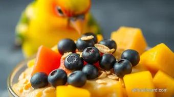 Homemade baby lorikeet food: 5 Easy & Delicious Recipes for Happy Birds! recipe card