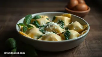 Elegant Homemade Ravioli Recipe: Ricotta & Spinach Delight recipe card