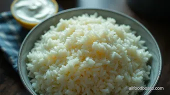 My Go-To Creamy Sour Cream Rice: A Deliciously Easy Side Dish recipe card