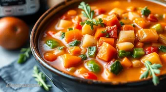 Olena Real Food Instant Pot Vegetable Soup: 7 Best Tips for a Heartwarming Meal recipe card