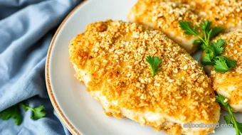 Quick Parmesan Chicken with Crunchy Coating