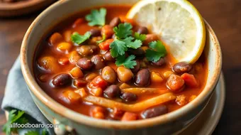 Quick Taco Soup with Hearty Beans