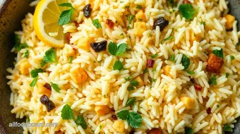 Mahatma Rice: Easy Savory Pilaf with Fresh Herbs and Lemon recipe card