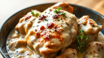 Slow Cooked Chicken with Creamy Sauce