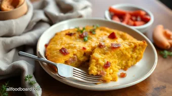 Bake Spicy Turkey Bacon Cheesy Cornbread