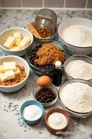 Air Fryer Chocolate Chip Cookies ingredients