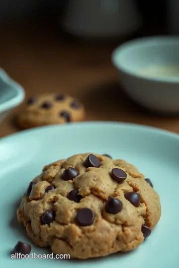 Air Fryer Chocolate Chip Cookies presentation