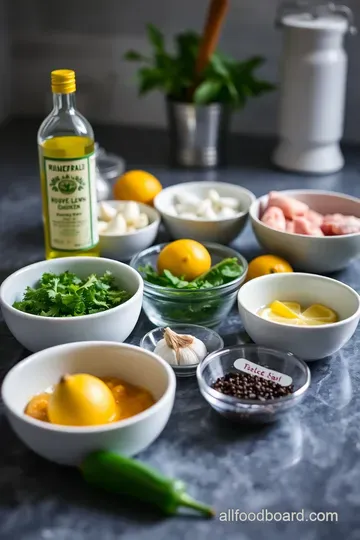 Aussie Chicken with Lemon Myrtle Marinade ingredients