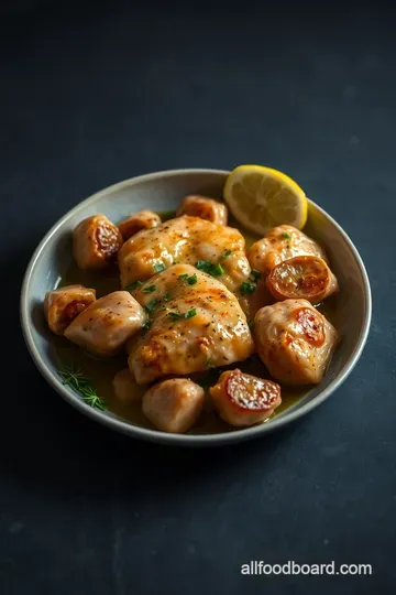 Aussie Chicken with Lemon Myrtle Marinade presentation