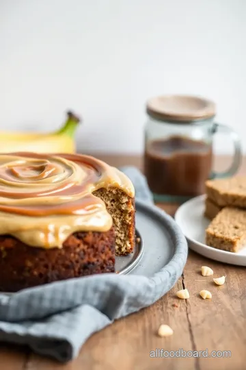 Banana Pecan Caramel Layer Cake ingredients