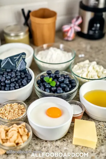 Blueberry Cheesecake Rolls ingredients