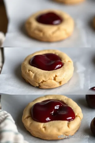 Cherry Chocolate Shortbread Cookies steps