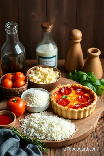 Chicago Deep Dish Pizza Recipe ingredients