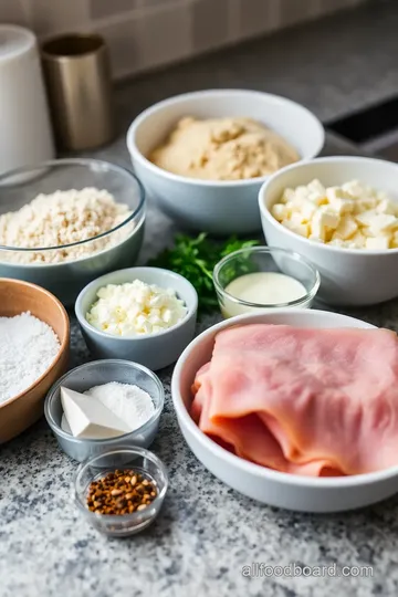 Chicken Cordon Bleu Meatloaf Marinara ingredients