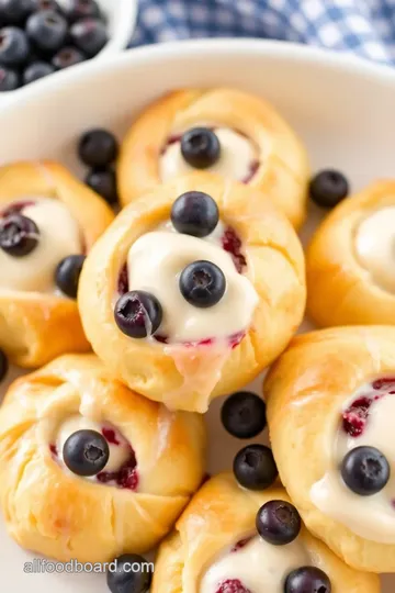 Crescent Roll Danish Ring presentation