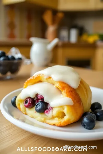 Crescent Roll Danish Ring steps