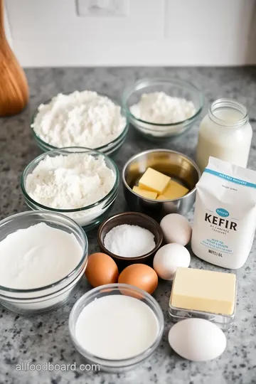 Bake Delicious Kefir Sheet Cake ingredients