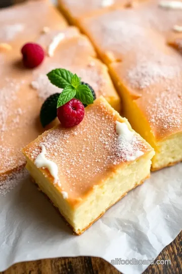 Bake Delicious Kefir Sheet Cake presentation