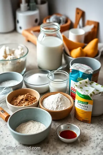 Classic Swiss Gipfeli (Croissants) ingredients