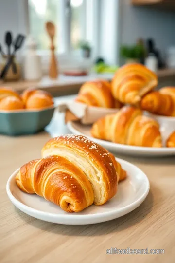 Classic Swiss Gipfeli (Croissants) steps