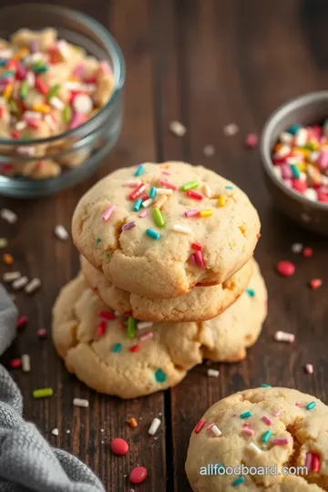 Funfetti Cookies ingredients