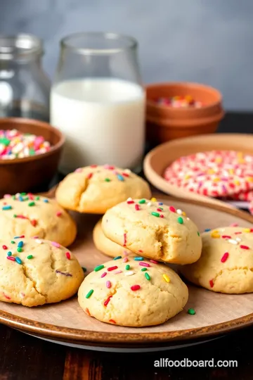 Funfetti Cookies steps