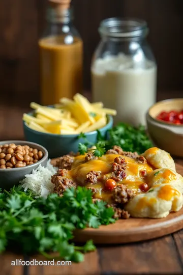 Sloppy Joe Biscuit Casserole ingredients