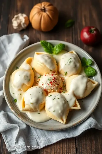 Alfredo Stuffed Shells ingredients