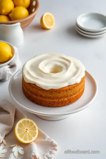 Easy Lemon Bundt Cake steps