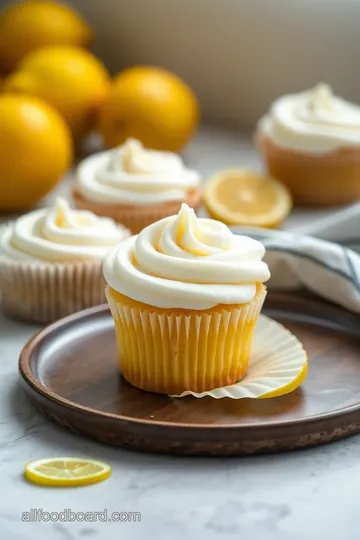 Lemon Cupcakes with Cream Cheese Frosting steps