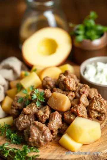 Hearty Meat and Potato Casserole ingredients