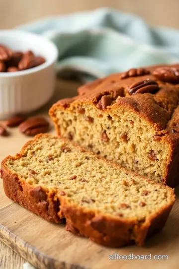 Southern Pecan Heaven: Sweet Alabama Pecan Bread presentation