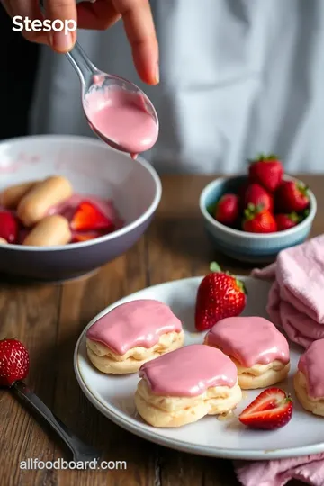 Strawberry Eclairs steps