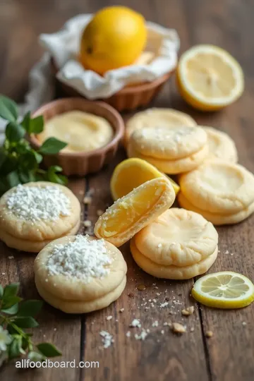 Stuffed Lemon Cookies ingredients