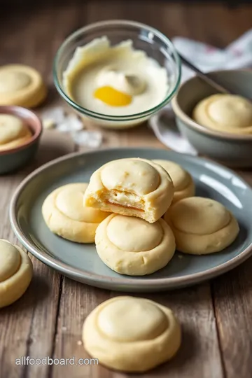 Stuffed Lemon Cookies steps