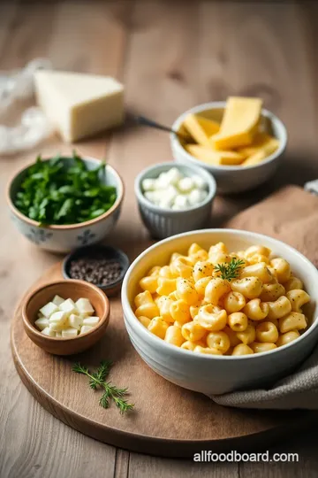 Baked Cellentani Mac & Cheese Delight ingredients